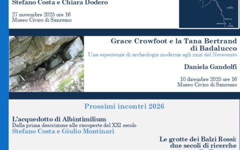 Incontri con studiosi e archeologi alla scoperta di grotte e cavità naturali e artificiali