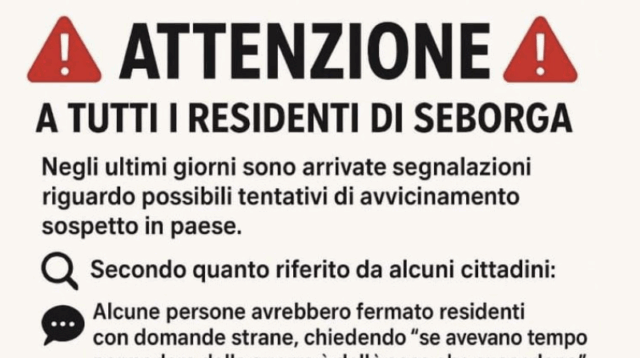 Personaggi sospetti a Seborga, l’allarme corre sui social: “Attenzione”