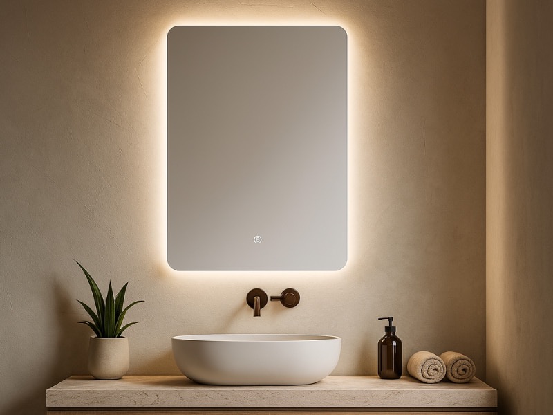 Specchi bagno retroilluminati: la nuova tendenza del design moderno