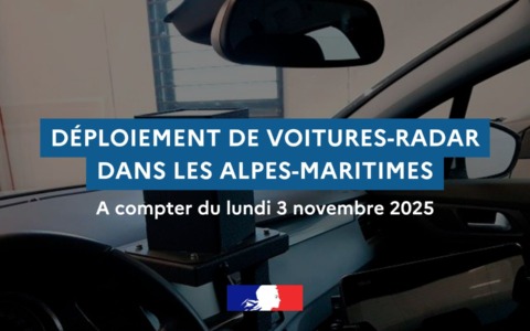 Occhio ai 3 autovelox mobili sulle strada francesi delle Alpi Marittime