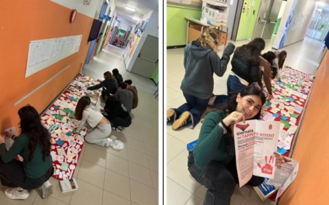 Scuole in prima linea contro la violenza sulle donne: il progetto del “tappeto rosso”