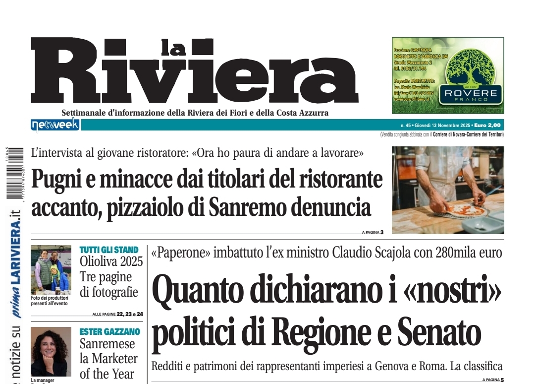 Pugni e minacce dai titolari del ristorante accanto, pizzaiolo denuncia