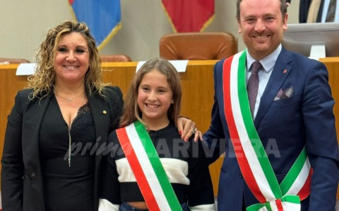 Myriam Campo è la sindaca del Consiglio comunale dei Ragazzi a Ventimiglia