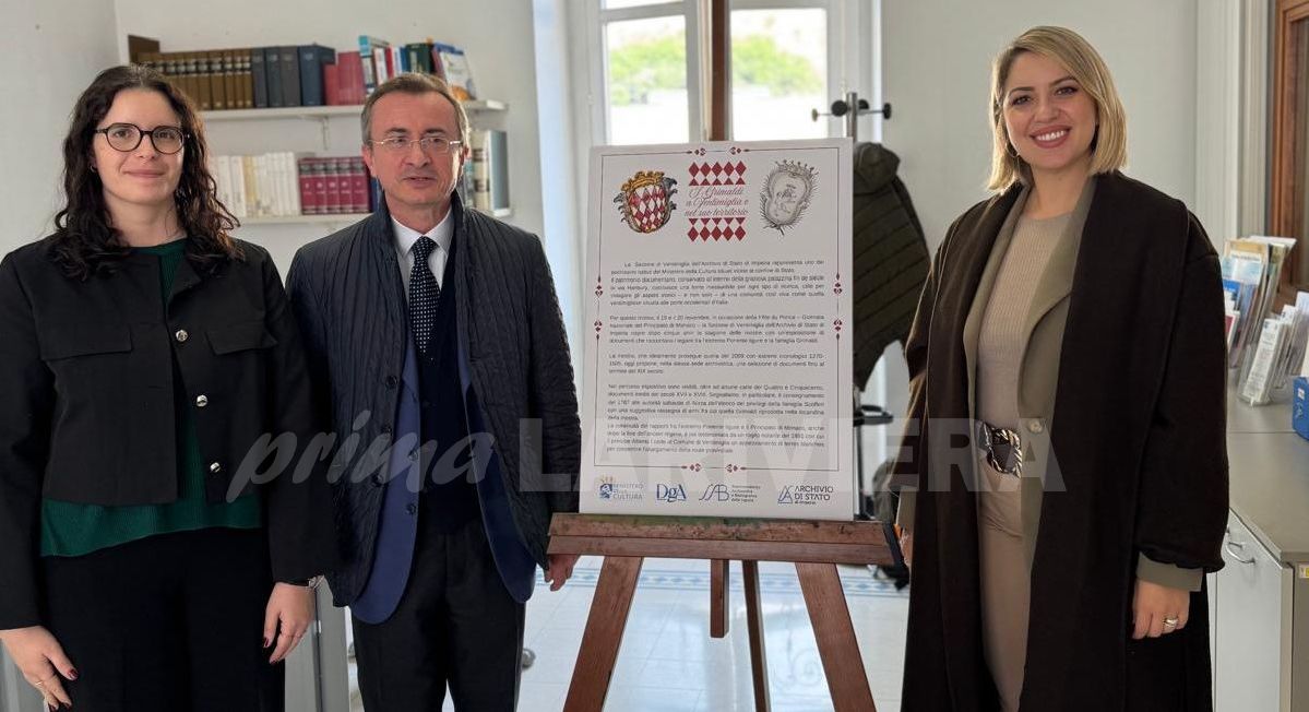 Mostra dei Grimaldi a Ventimiglia per la riapertura dell’Archivio di Stato