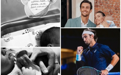 E’ nato Leandro secondogenito di Lorenzo Musetti e Veronica Confalonieri