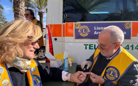 Camminata Lions contro il diabete: domenica l’iniziativa sulla pista ciclabile tra Sanremo e Arma di Taggia