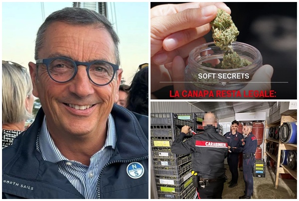 Giudice dissequestra 350 kg di “marijuana”, era legale. Esulta l’imprenditore di Sanremo arrestato tre settimane fa