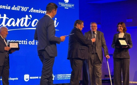 Premiati gli ex direttori di Confcommercio Claudio Roggero e Giuliano Terragno