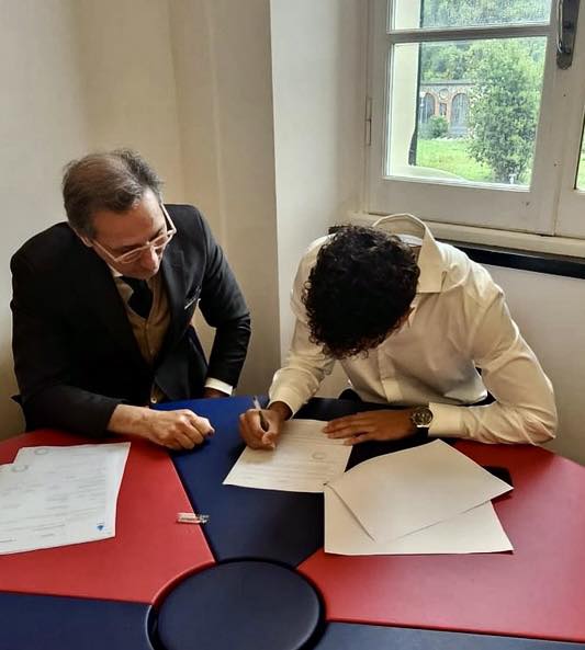 Dall’Ospedaletti al Genoa. Primo contratto da professionista per Jeremie Fazio