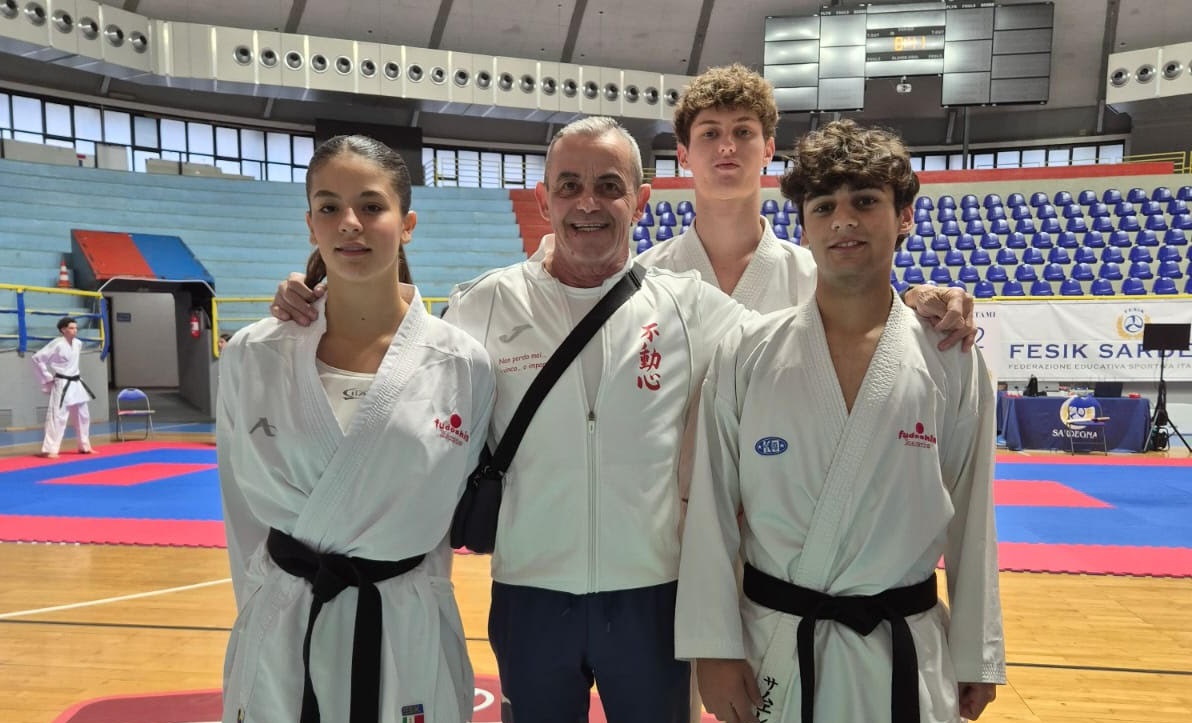 Fudoshin Karate Liguria, tris di medaglie ai Nazionali FESIK