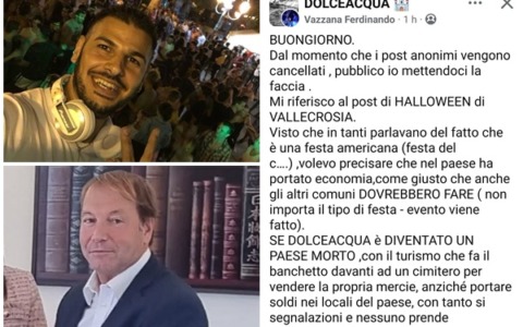 Lo sfogo del Sindaco Fulvio Gazzola che replica al post polemico del dj Ferdinando Vazzana