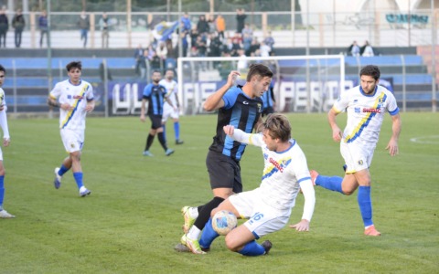Vittoria in zona Cesarini dell’Imperia contro la Cairese con un goal di Giordano Conti