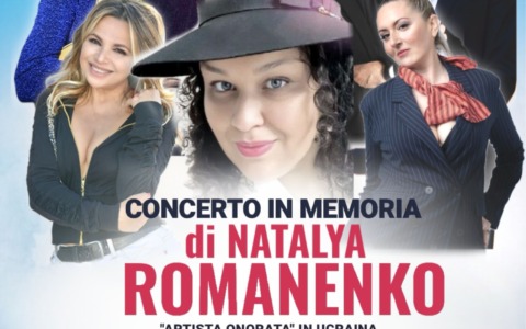 All’Ariston un concerto in memoria della cantante ucraina Natalya Romanenko