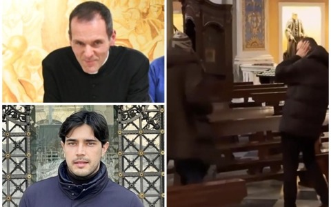 Don Alessandro Ferrua preso a schiaffi in chiesa a Imperia per una sigaretta