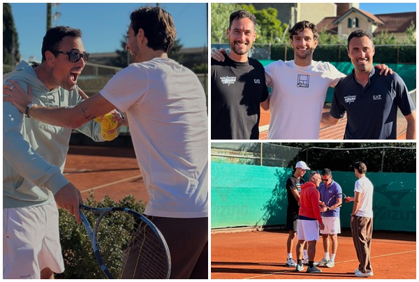Lorenzo Musetti un coach speciale per il Tennis Sanremo
