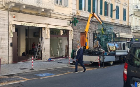 La Farmacia Nola in centro a Sanremo si rifà il look