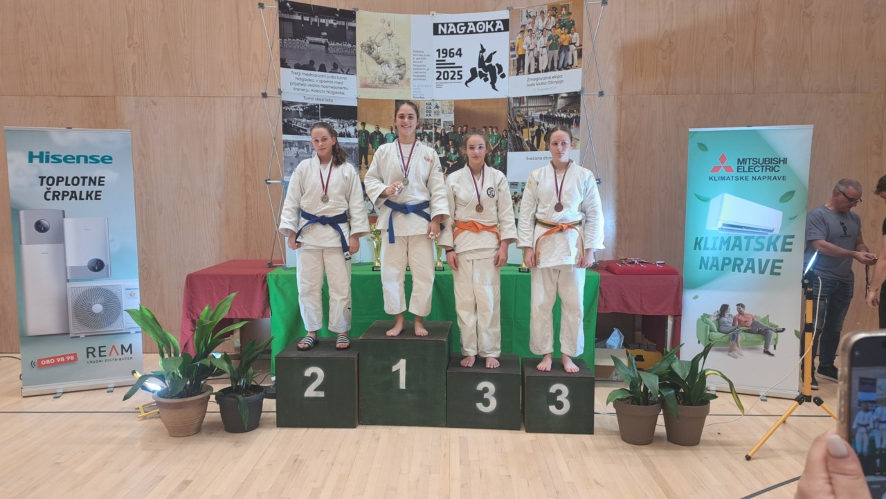 La sanremese Ludovica Pesce vince a Lubljana il Mini Nagaoka di Judo