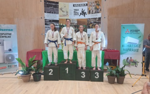 La sanremese Ludovica Pesce vince a Lubljana il Mini Nagaoka di Judo