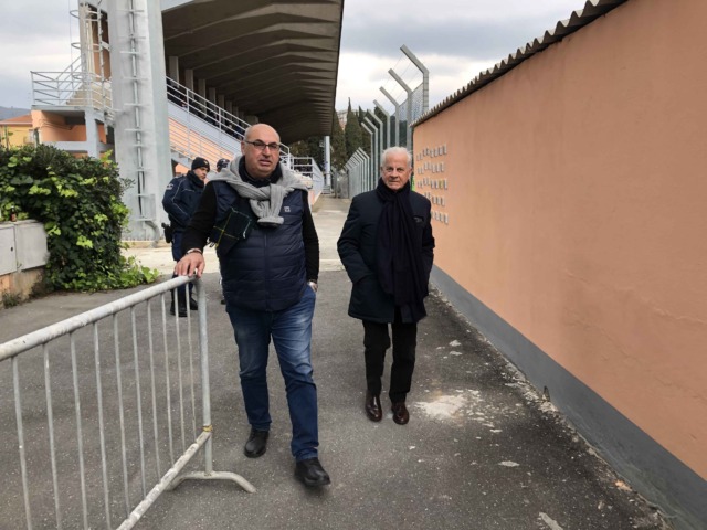 Allerta arancione, Scajola chiude il Ciccione. Salta la partita dell’Imperia