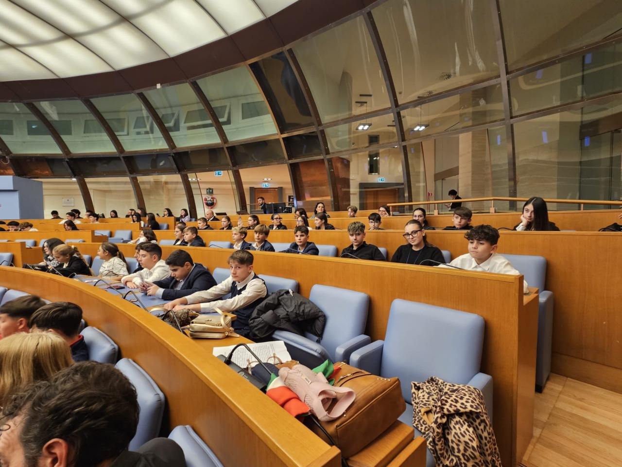 Gli studenti di Ventimiglia premiati come “Ambasciatori di Pace” a Montecitorio