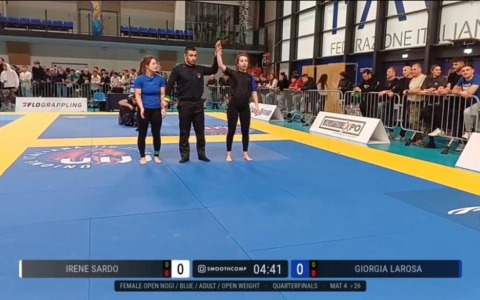 Trionfo Imperiese nel Brazilian Jiu Jitsu a Milano
