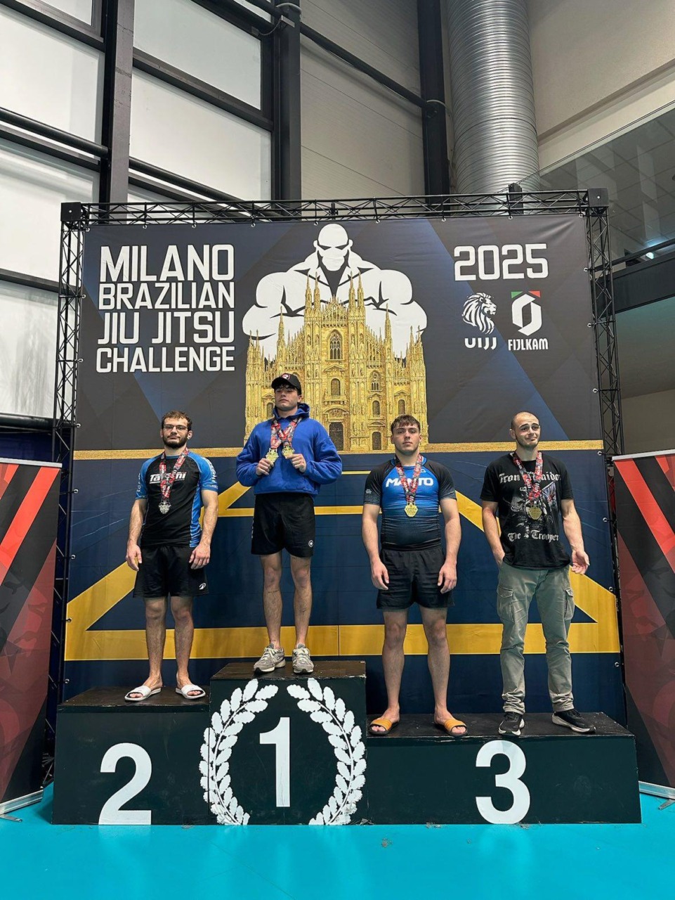 Jiu Jitsu, Fabrizio Frea domina il tatami e conquista 2 medaglie d’oro