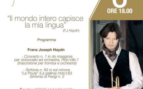 Sergej Nakariakov e la Sinfonica di Sanremo celebrano Haydn al Centrale