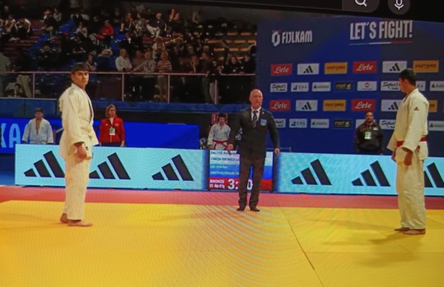 Maruska Iamundo e Riccardo Daltoè alle finali di Judo dei Campionati Italiani A1