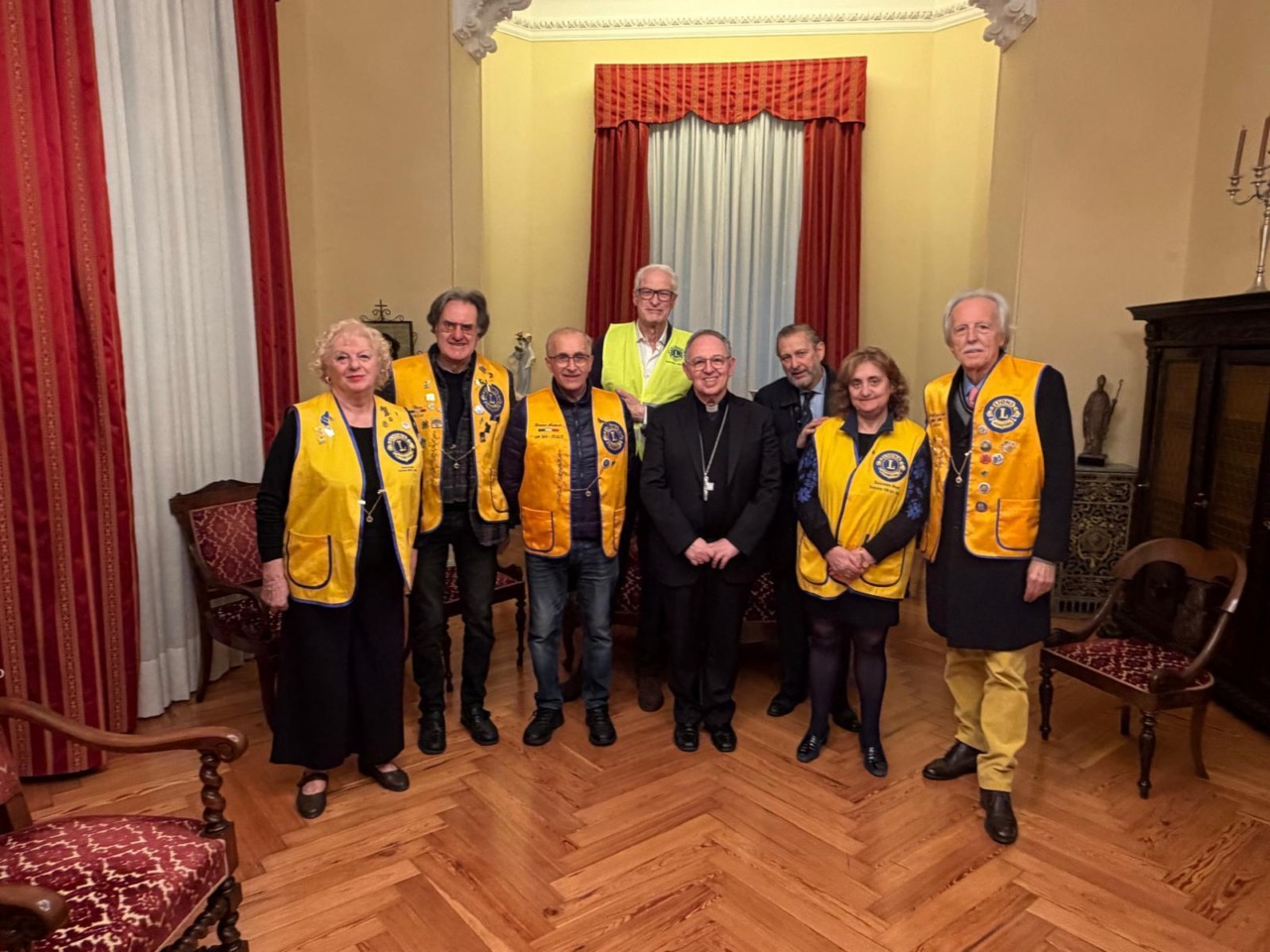 Scambio di auguri tra il Vescovo e il Lions Club Sanremo Host