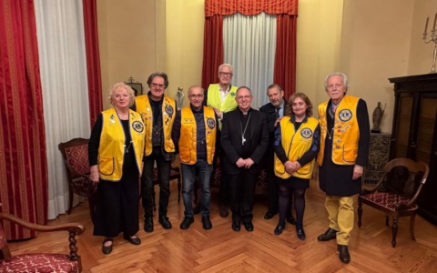 Scambio di auguri tra il Vescovo e il Lions Club Sanremo Host