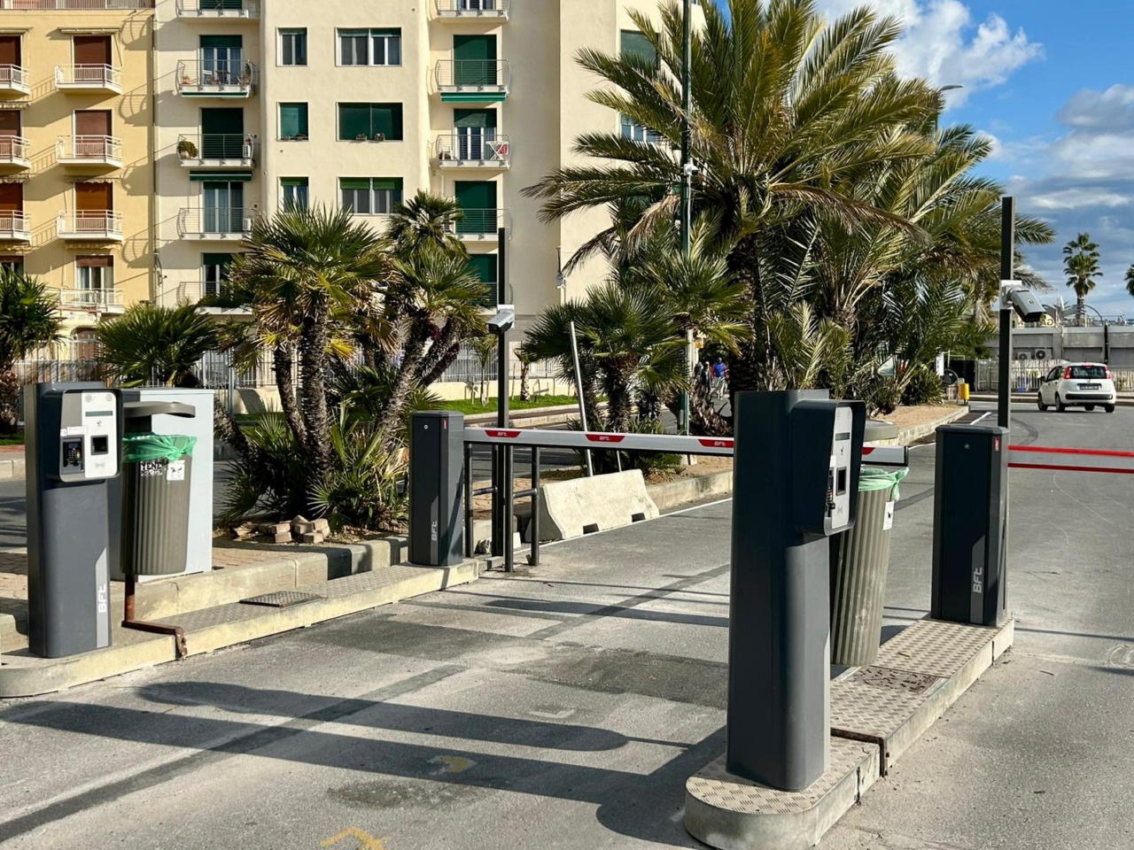 Conclusi i lavori al parcheggio del lungomare Italo Calvino
