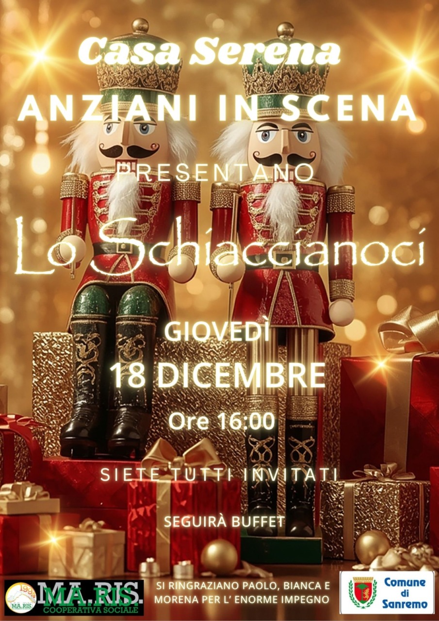 Casa Serena, gli ospiti incantano con “Lo Schiaccianoci”