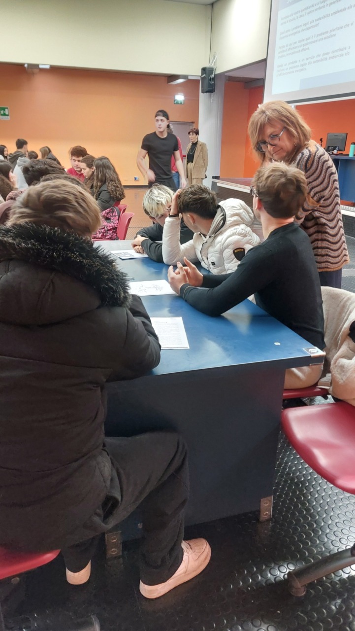 Studenti del Polo tecnologico