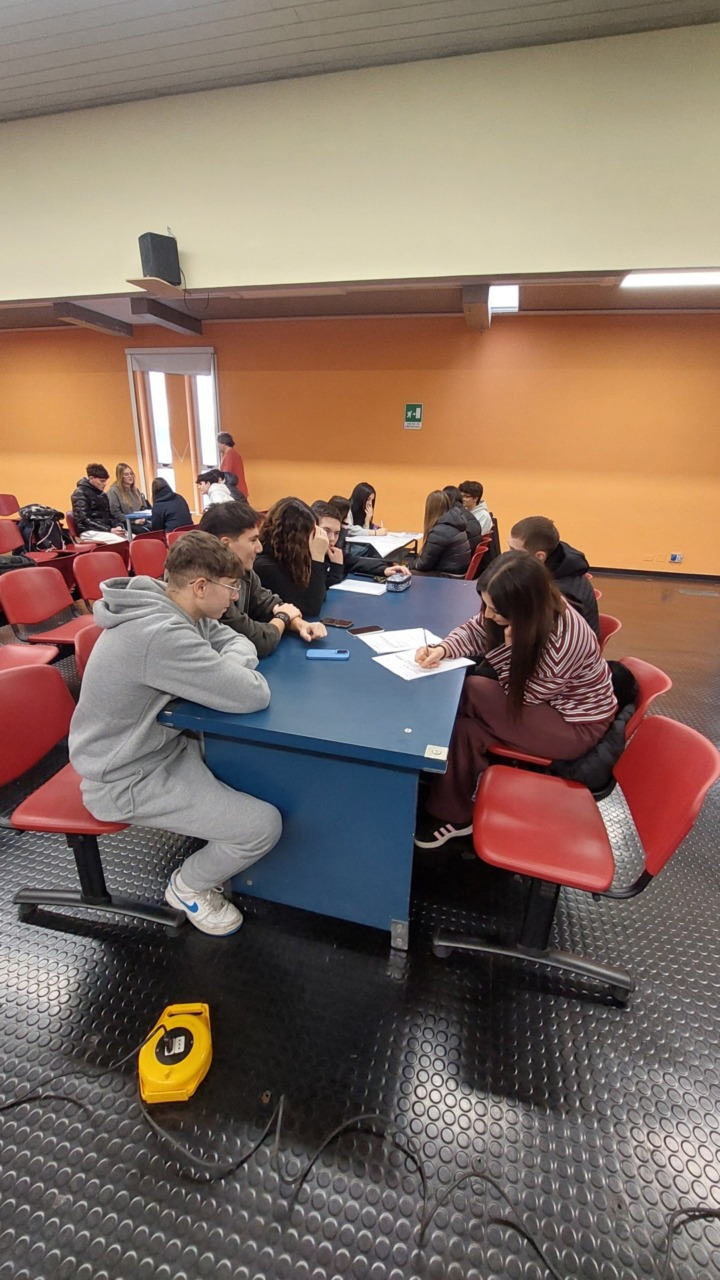 Studenti del Polo tecnologico