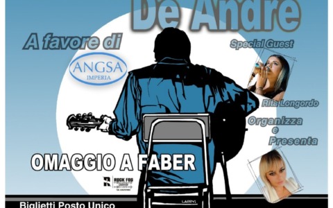 Concerto solidale al Teatro Centrale: omaggio a De André per sostenere Angsa Imperia