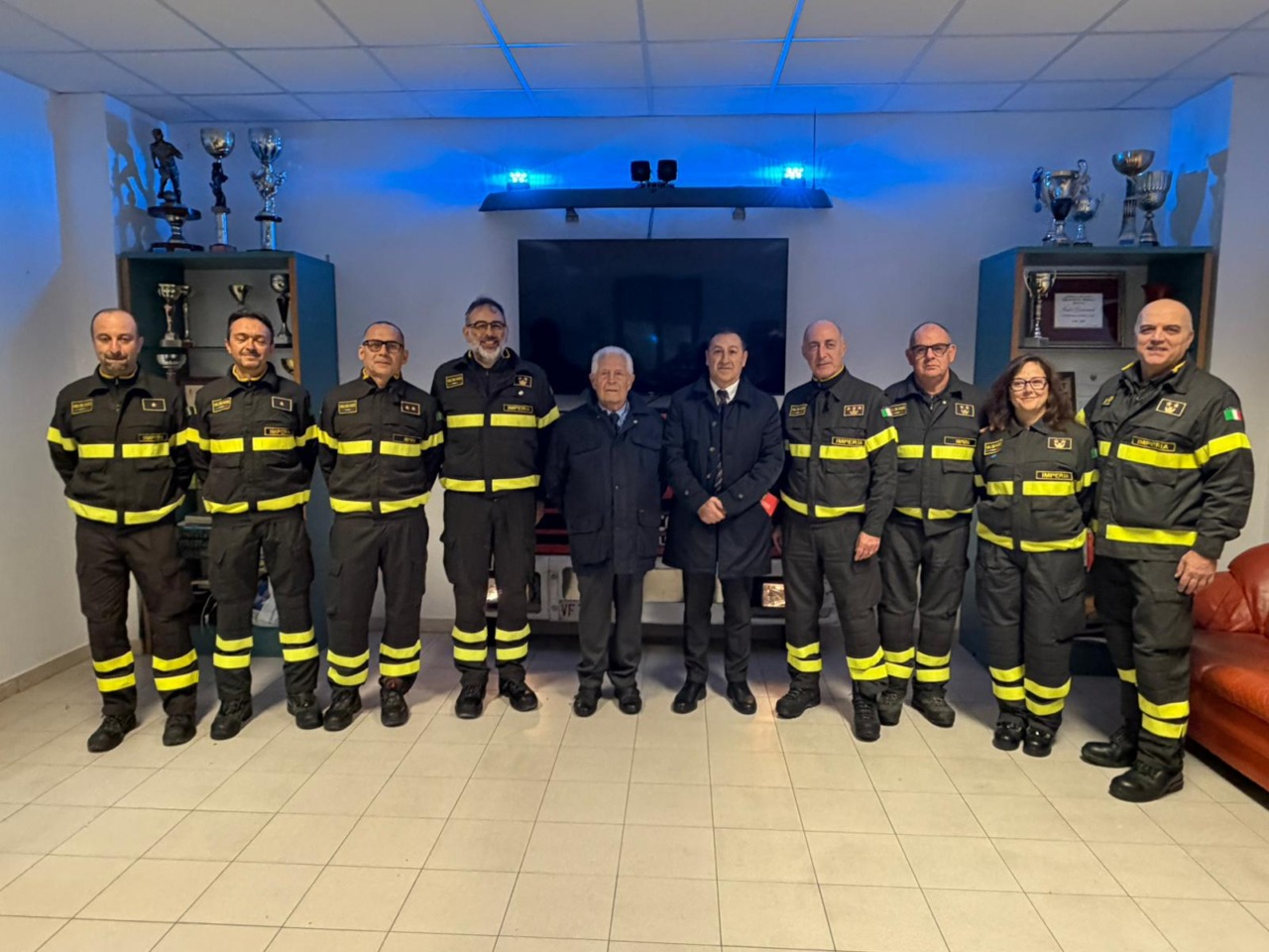 Vigili del Fuoco e Capitaneria festeggiano Santa Barbara