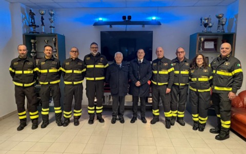 Vigili del Fuoco e Capitaneria festeggiano Santa Barbara