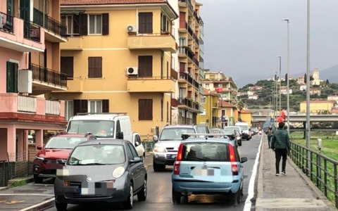 Al via il doppio senso dell’argine destro F. Scajola