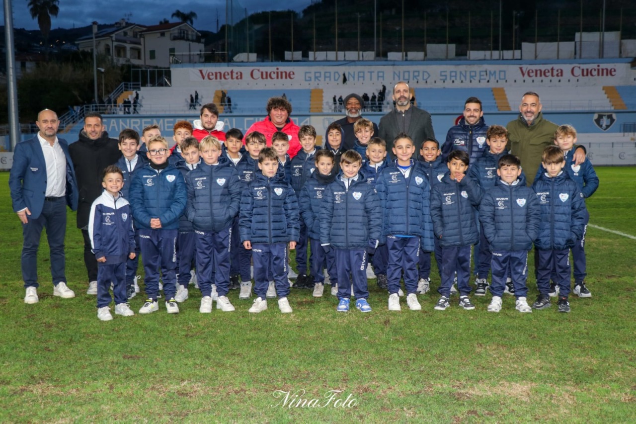 Karembeu incontra il settore giovanile della Sanremese