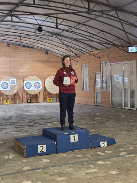 Tiro con l’arco, Giulia Aloi, campionessa regionale compound