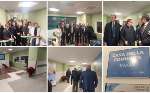 Taglio del nastro per la Casa di Comunità di Taggia. Ecco i servizi