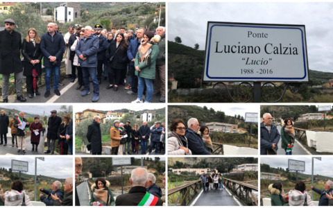 Ponte intitolato al giovane docente e attivista Luciano Calzia morto a  28 anni