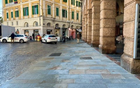 Piazza Colombo ha un nuovo marciapiede
