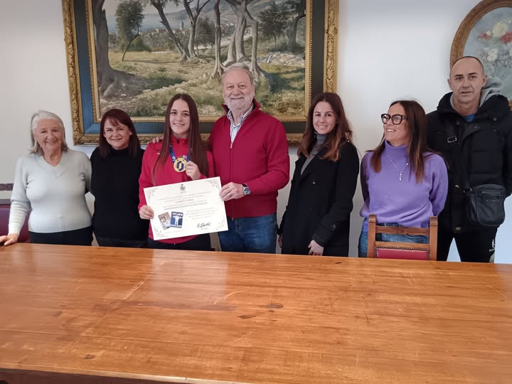 Comune premia judoka campionessa italiana Ludovica Pesce