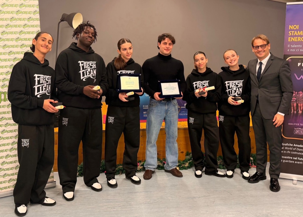 La crew Fresh’n Clean Junior sono “Orgoglio per la Liguria”