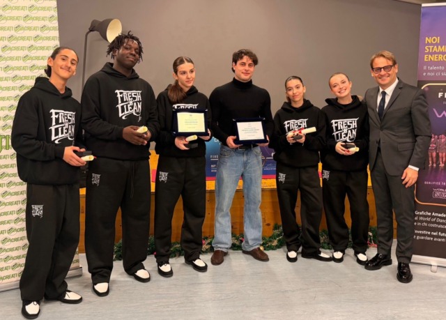 La crew Fresh’n Clean Junior sono “Orgoglio per la Liguria”