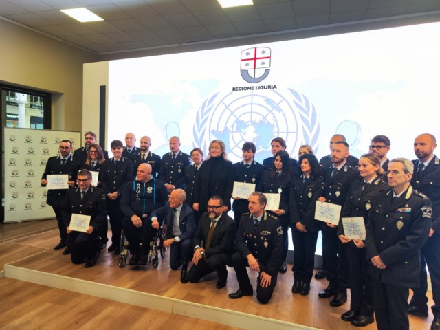 Regione Liguria premia gli agenti in prima linea per i diritti dei disabili