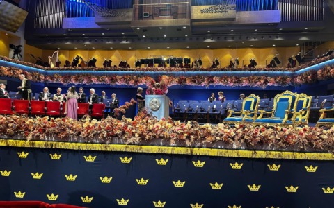 I fiori di Sanremo alla Cerimonia dei Nobel