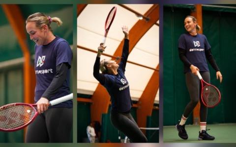 La tennista Donna Vekic a Bordighera