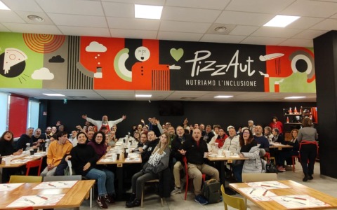 Gli allievi Formedil imperiesi in visita a PizzAut